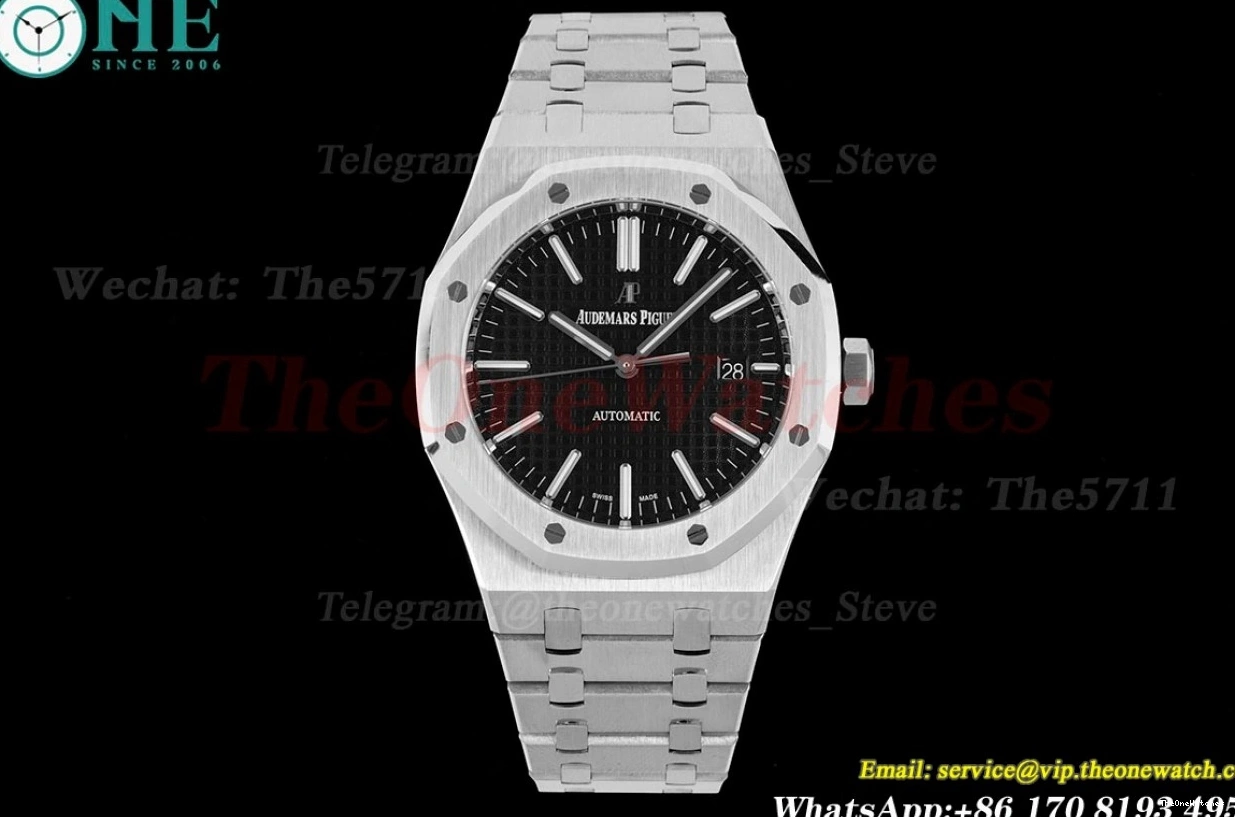 41mm SS Super Stk SA3120 SS Oak Black 15400 Royal Clone IPF 1210